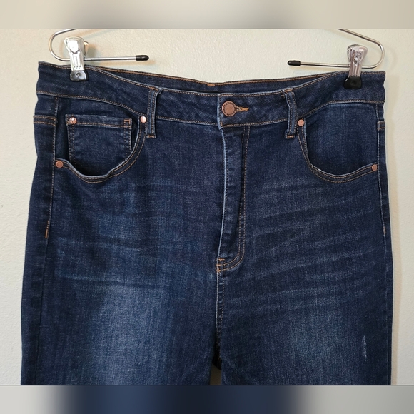 Risen Dark Skinny Jeans 32/15 - Picture 3 of 5